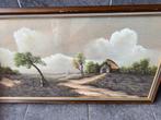 Leuk sccilderij ongeveer 70x40 cm, Antiek en Kunst, Kunst | Schilderijen | Klassiek, Ophalen of Verzenden