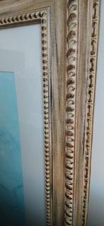 Hele grote lijst foto-schilderij + passe-partout, Huis en Inrichting, Woonaccessoires | Lijsten, Ophalen of Verzenden, Zo goed als nieuw