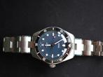 Oris Divers Date Blauw - Zo goed als nieuw!, Sieraden, Tassen en Uiterlijk, Horloges | Heren, Overige merken, Staal, Staal, Polshorloge