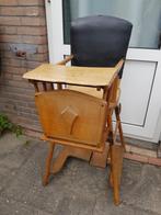 Antieke kinderstoel ruim 100 jaar oud uitklapbaar, Antiek en Kunst, Antiek | Meubels | Stoelen en Banken, Ophalen
