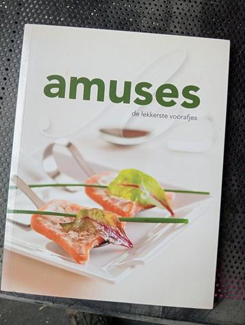 Kookboek Amuses - Heerlijke Voorafjes beschikbaar voor biedingen