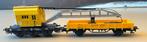 MäRKLIN H0 # 4671+ 4423 GELE KRAAN + GELE PLATTE BAK, Hobby en Vrije tijd, Modeltreinen | H0, Wisselstroom, Ophalen of Verzenden