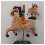 Circus kermis paard van hout, Ophalen of Verzenden, Zo goed als nieuw, Paard, Beeldje of Figuurtje