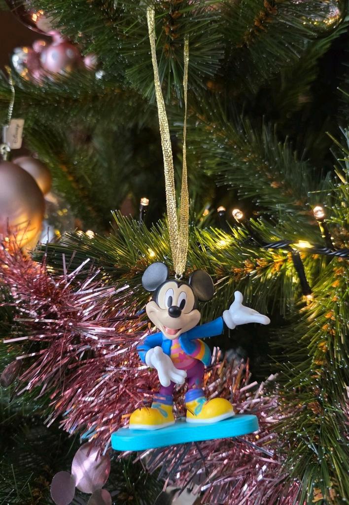 Disney Mickey Mouse kerst ornament hanger kerstbal, Verzamelen, Disney, Nieuw, Mickey Mouse, Ophalen of Verzenden