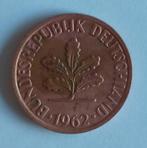 Duitsland 1962 munt,  2 pfennig, volgnr 85, Postzegels en Munten, Munten | Europa | Niet-Euromunten, Ophalen of Verzenden, Duitsland