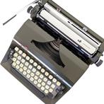 Vintage groene schrijfmachine Scheidegger | Werkende QWERTY, Diversen, Typemachines, Ophalen of Verzenden, Gebruikt
