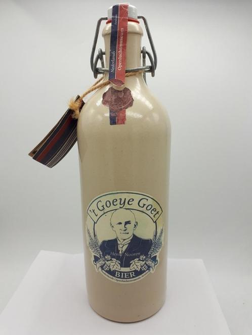 't Goeye Goet Bier kruik, Verzamelen, Biermerken, Gebruikt, Flesje(s), Overige merken, Ophalen of Verzenden