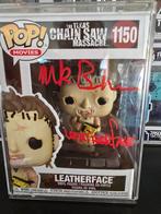 Funko The Texas Chain Saw Massacre Leaterfacr gesigneerd, Ophalen of Verzenden, Nieuw