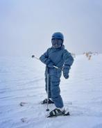 Skipak POMPdeLUX blauw / groen mt 140, Kinderen en Baby's, Kinderkleding | Maat 140, Ophalen of Verzenden, Zo goed als nieuw, Jongen