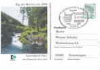 Duitsland – Postkarte – Tag der Briefmarke 1994 – Naturschut, Postzegels en Munten, Brieven en Enveloppen | Buitenland, Verzenden