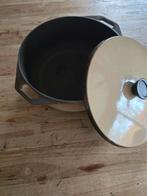 Grote Gietijzeren Soeppan, Gebruikt, Gietijzer, Keramische plaat, Ophalen