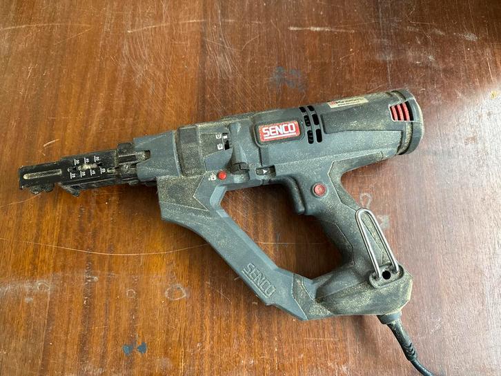 Senco Duraspin DS5525-AC Bandschroefmachine, Doe-het-zelf en Verbouw, Gereedschap | Boormachines, Zo goed als nieuw, Boor- en Schroefmachine