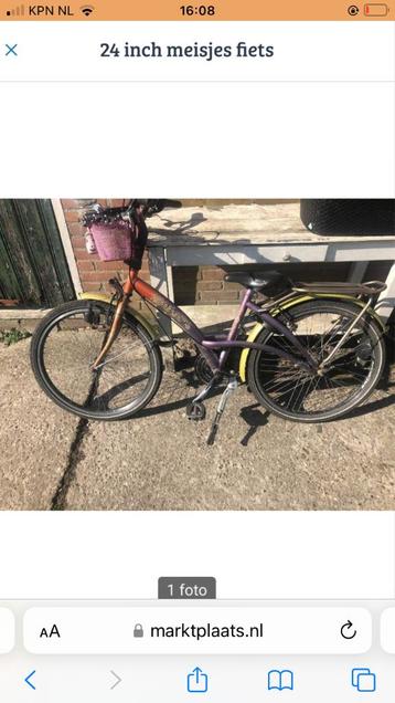 24 inch meisjes fiets beschikbaar voor biedingen