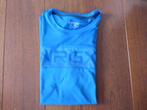 Blauw sport tshirt met korte mouw+opdruk NRGX, mt M, Ophalen of Verzenden, Zo goed als nieuw, Energetics, Algemeen