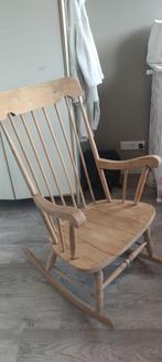 Houten Schommelstoel, Ophalen, Gebruikt, Bruin, Eén