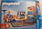Playmobil 3966 - woonkamer, Ophalen of Verzenden, Gebruikt, Complete set