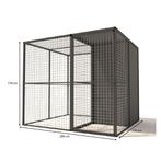 Kattenren Yara met sluis en nachthok model 2, Ophalen of Verzenden, Nieuw