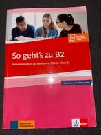 So geht's zu B2 - Duits oefenboek, Ophalen of Verzenden, Alpha, Gelezen, HBO