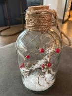 Decoratieve glazen fles, Ophalen of Verzenden, Zo goed als nieuw