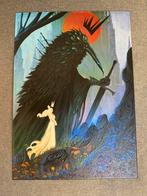 Limited Edition Displate - The Lady and The Crow, Ophalen of Verzenden