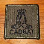 Borstembleem CADBAT, Ophalen of Verzenden, Landmacht, Nederland, Embleem of Badge