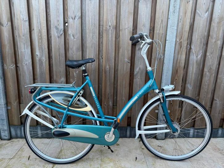 Hele nette blauwe Batavus Mambo damesfiets incl. 2 sleutels!, Fietsen en Brommers, Fietsen | Dames | Damesfietsen, Zo goed als nieuw