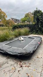 Trampoline Berg inground 180 290, Ophalen, Gebruikt