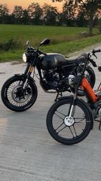 Caferacer Schakelbrommer - Uniek!, Fietsen en Brommers, Brommers | Overige merken, Ophalen, Maximaal 45 km/u, 70 cc, Zo goed als nieuw
