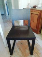 4 Mooie houten design eetkamerstoelen, Huis en Inrichting, Stoelen, Ophalen, Gebruikt, Bruin, Design