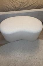 Teddy bankje/poef organisch ovaal, Huis en Inrichting, Ophalen, Minder dan 50 cm, 75 tot 100 cm, Zo goed als nieuw