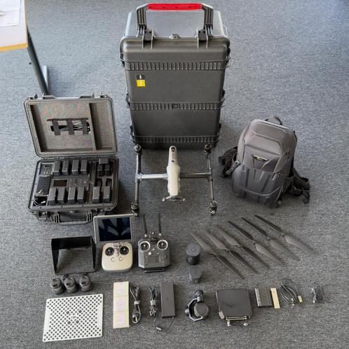 Drone DJI INSPIRE 2 - X7 - 16mm/24mm/35 - Set Vol, Audio, Tv en Foto, Drones, Gebruikt, Drone met camera, Ophalen