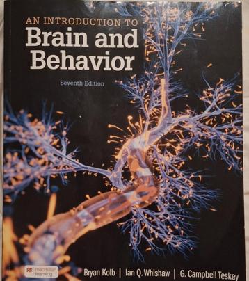 An Introduction to Brain and Behavior beschikbaar voor biedingen