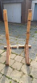 Fitness bench en squat rack tower, Sport en Fitness, Ophalen, Gebruikt, Rug, Overige typen