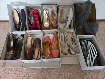 Diverse Schoenen Collectie - Vintage Stijl beschikbaar voor biedingen