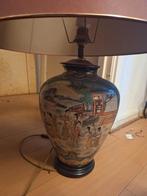 Antieke Satsuma Stijl Tafellamp, Antiek en Kunst, Antiek | Lampen, Ophalen