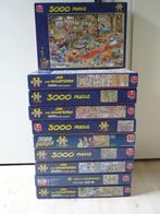 Jan van Haasteren puzzels van 3000 stukjes COMPLEET!, Ophalen of Verzenden, Meer dan 1500 stukjes, Zo goed als nieuw, Legpuzzel