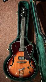 Hofner HCT J17 Archtop Jazz / rock met Koffer, Ophalen, Zo goed als nieuw, Elektrische gitaar, Flightcase
