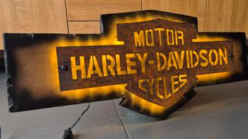 Harley Davidson Lichtreclame  beschikbaar voor biedingen