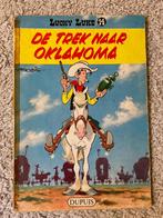 Lucky Luke - De trek naar Oklahoma - Eerste druk, 1960, Eén stripboek, Ophalen of Verzenden, Gelezen