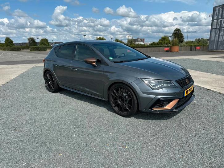 Seat Leon Cupra R Limited edition 300PK Dsg-6 2018 Grijs, Auto's, Seat, Particulier, Leon, ABS, Achteruitrijcamera, Adaptieve lichten