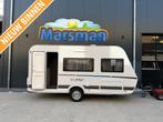 Dethleffs C'Joy 420 QSH Lichtgewicht caravan, Caravans en Kamperen, Caravans, Bedrijf, Treinzit, Dethleffs, 5 tot 6 meter