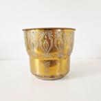 Art Nouveau koperen bloempot messing pot voor kamerplant, Antiek en Kunst, Ophalen of Verzenden, Koper