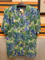 Vintage jaren 70 bloemen blouse maat m/l, Maat 38/40 (M), ?, Zo goed als nieuw, ?