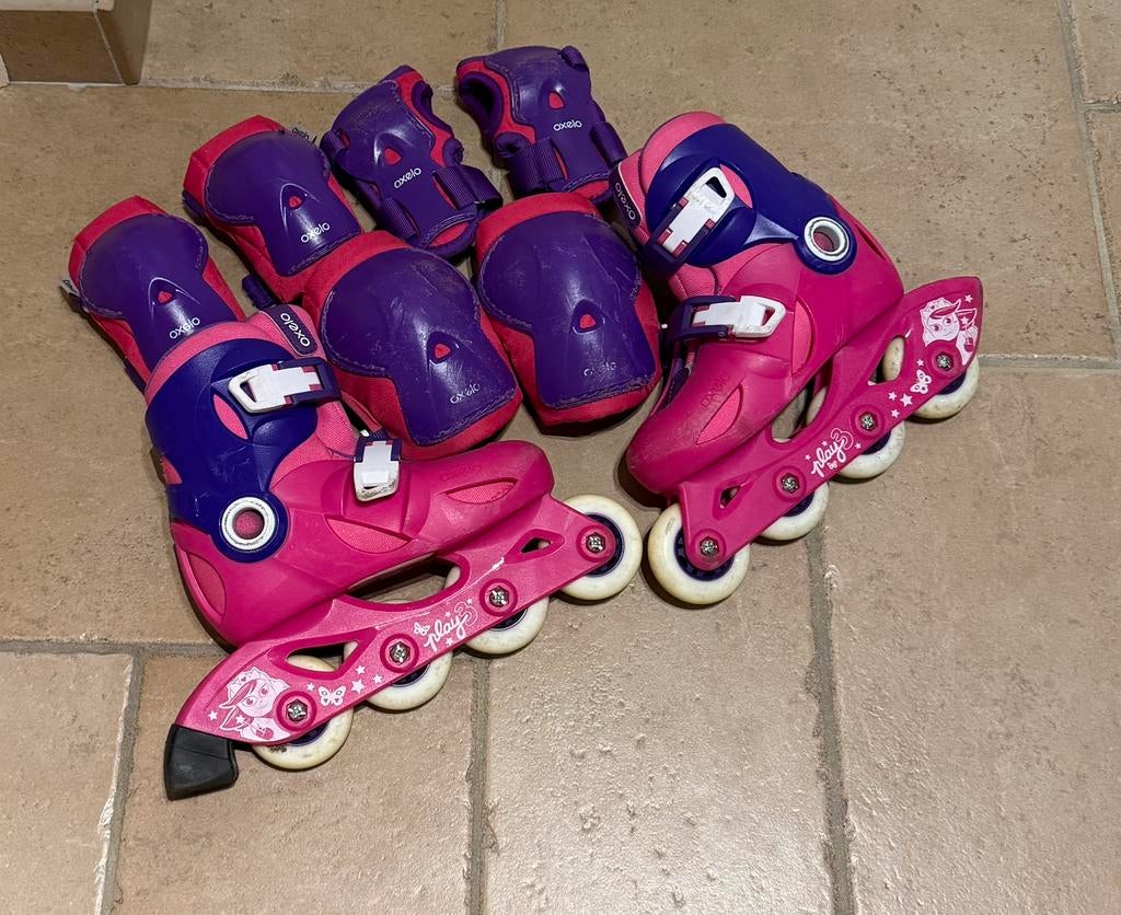 Oxelo skeelers 26/28, Kinderen en Baby's, Kinderen, Ophalen of Verzenden, Verstelbaar, Gebruikt
