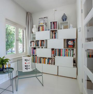Modulaire kast, wit, ikea, boekenkast beschikbaar voor biedingen