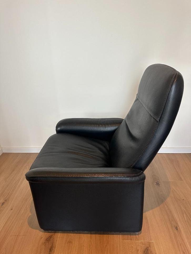 Desede DS 50 Blauw neck leder, Huis en Inrichting, Fauteuils, Zo goed als nieuw, Leer, 75 tot 100 cm, Minder dan 75 cm, Ophalen