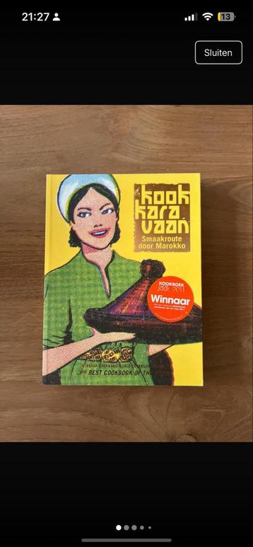 Kook Karavaan - Marokkaans Kookboek beschikbaar voor biedingen