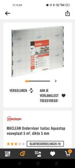 Gratis Isotac Aquastop Ondervloer, Ophalen, Zo goed als nieuw