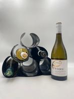 Wijnrek van Vinyl - Handgemaakt & Uniek!, Huis en Inrichting, Woonaccessoires | Wijnrekken, Overige materialen, Nieuw, Ophalen of Verzenden