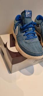 SPLINTER NIEUW Nike Book 1 sneakers design jeans stof, Ophalen of Verzenden, Nieuw, Blauw